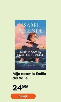 The Read Shop Mijn naam is Emilia del Valle aanbieding