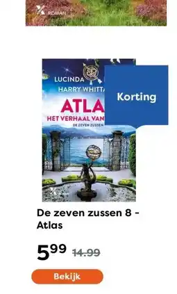 The Read Shop De zeven zussen 8 - Atlas aanbieding