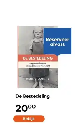 The Read Shop De Bestedeling aanbieding