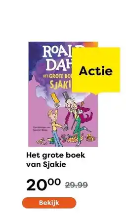 The Read Shop Het grote boek van Sjakie aanbieding
