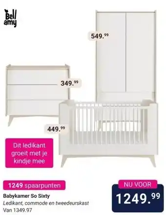 Van Asten BabySuperstore Babykamer So Sixty aanbieding