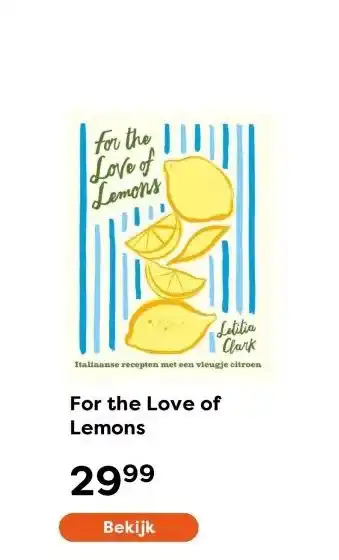 The Read Shop For the Love of Lemons aanbieding