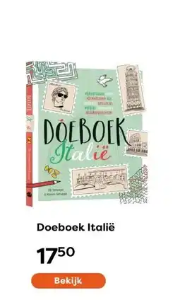 The Read Shop Doeboek Italië aanbieding