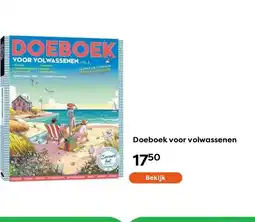 The Read Shop Doeboek voor volwassenen aanbieding