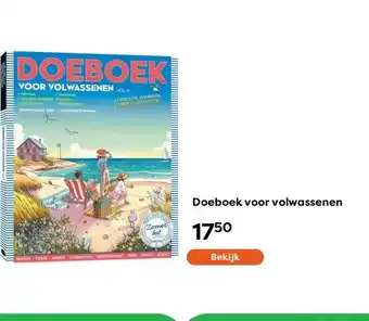 The Read Shop Doeboek voor volwassenen aanbieding