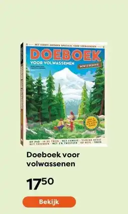 The Read Shop Doeboek voor volwassenen aanbieding