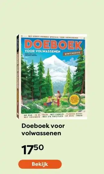 The Read Shop Doeboek voor volwassenen aanbieding