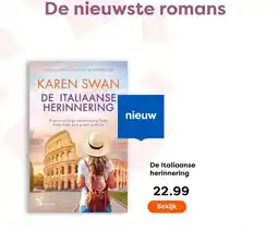 The Read Shop De Italiaanse herinnering aanbieding