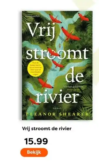 The Read Shop Vrij stroomt de rivier aanbieding