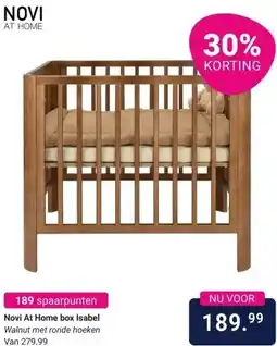 Van Asten BabySuperstore Novi At Home box Isabel aanbieding