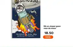 The Read Shop Rik en Jesper gaan naar de maan aanbieding