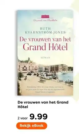 The Read Shop De vrouwen van het Grand Hôtel aanbieding