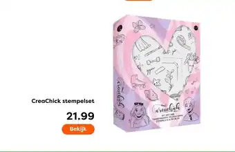 The Read Shop CreaChick stempelset aanbieding