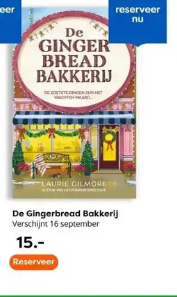 The Read Shop De Gingerbread Bakkerij Verschijnt 16 september aanbieding