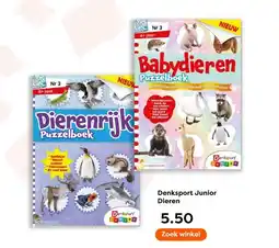 The Read Shop Denksport Junior Dieren aanbieding