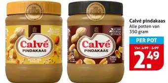 Hoogvliet Calvé pindakaas aanbieding