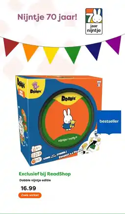 The Read Shop Dobble nijntje editie aanbieding