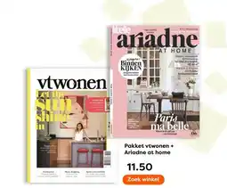 The Read Shop Pakket vtwonen + Ariadne at home aanbieding