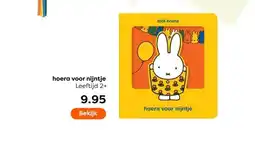 The Read Shop hoera voor nijntje Leeftijd 2+ aanbieding