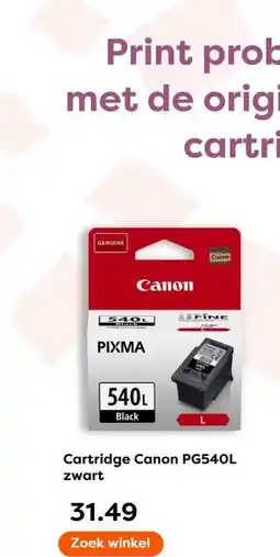 The Read Shop Cartridge Canon PG540L zwart aanbieding