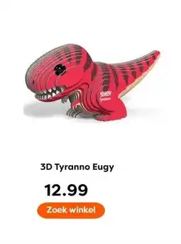 The Read Shop 3D Tyranno Eugy aanbieding