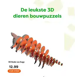 The Read Shop 3D Rode vos Eugy aanbieding