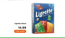 The Read Shop Ligretto blauw aanbieding