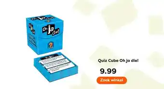 The Read Shop Quiz Cube Oh ja die! aanbieding
