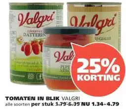 Ranzijn TOMATEN IN BLIK VALGRI aanbieding