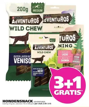 Ranzijn HONDENSNACK ADVENTUROS aanbieding