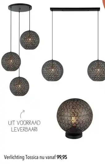 Pronto wonen Verlichting Tossica aanbieding