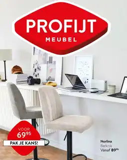 Profijt Meubel Norlina Barkruk aanbieding