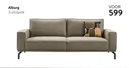 Profijt Meubel Alburg 3-zitsbank aanbieding