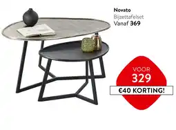 Profijt Meubel Novato Bijzettafelset aanbieding