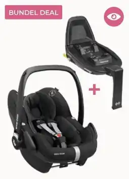 Prenatal Maxi-Cosi Pebble pro i-size black + Maxi-Cosi Familyfix3 aanbieding