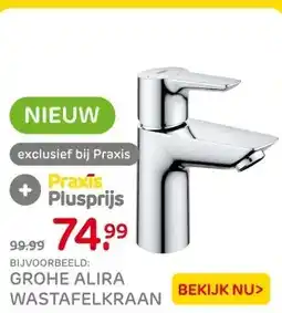 Praxis GROHE ALIRA WASTAFELKRAAN aanbieding