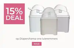 Prenatal 15% DEAL op Diaperchamp one luieremmers aanbieding