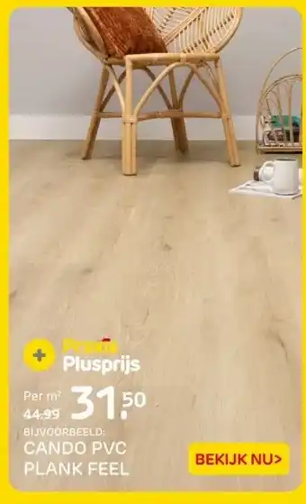 Praxis CANDO PVC PLANK FEEL aanbieding