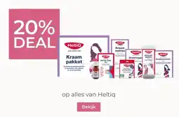 Prenatal 20% DEAL op alles van Heltiq aanbieding