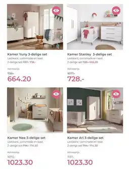 Prenatal Kamer Yuny 3-delige set aanbieding