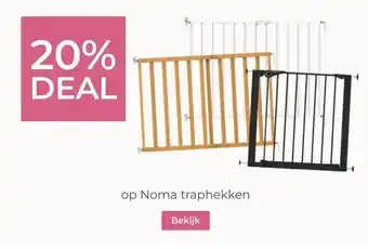 Prenatal 20% DEAL op Noma traphekken aanbieding