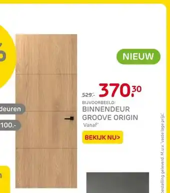 Praxis BINNENDEUR GROOVE ORIGIN aanbieding