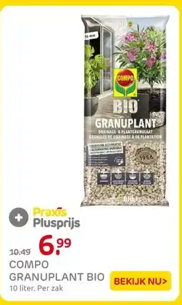 Praxis COMPO GRANUPLANT BIO aanbieding