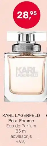 Pour Vous KARL LAGERFELD aanbieding
