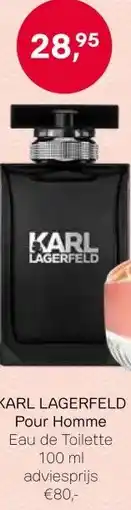 Pour Vous KARL LAGERFELD Pour Homme Eau de Toilette aanbieding