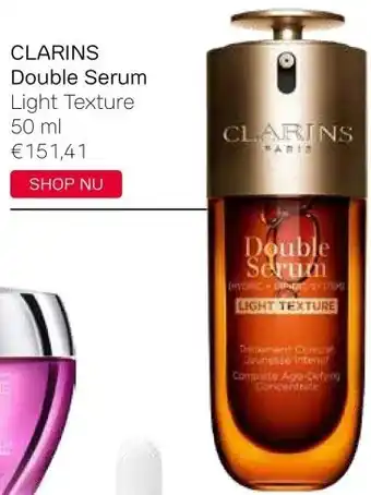 Pour Vous CLARINS Double Serum Light Texture 50 ml aanbieding