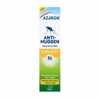 Plein.nl Azaron Anti Muggenspray 9,5% DEET aanbieding