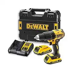 Amazon Dewalt Dcd778 D2T 18V Xr Lithium Driver Boormachine met 1.5Ah Batterij,Meerkleurig aanbieding