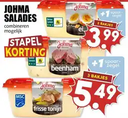MCD Supermarkt JOHMA SALADES aanbieding