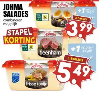 MCD Supermarkt JOHMA SALADES aanbieding